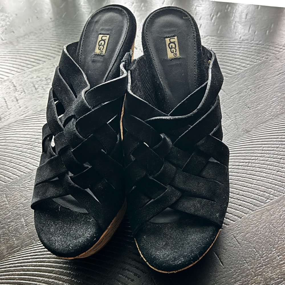 UGG Martha high wedge sandals